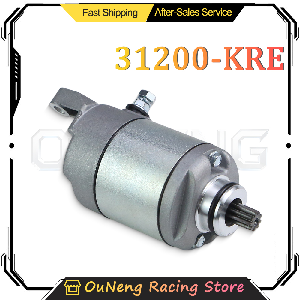 Motorcycle Starter Motor - Motosiklet Marş Motoru Değişimi 31200-KRE-G01 Honda