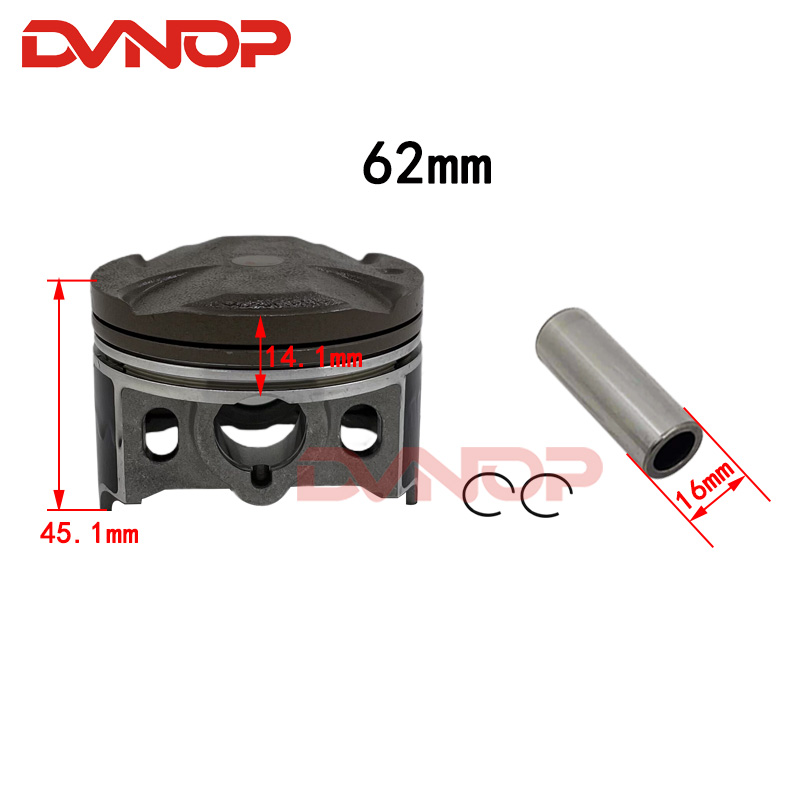 62mm 249cc Silindir Piston Con - Motorcycle Gasket incelemesi ve fiyatı